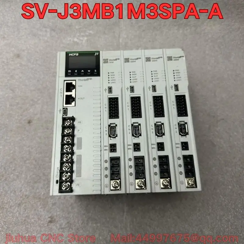 The function test of the second-hand SV-J3MB1M3SPA-A servo driver is normal.