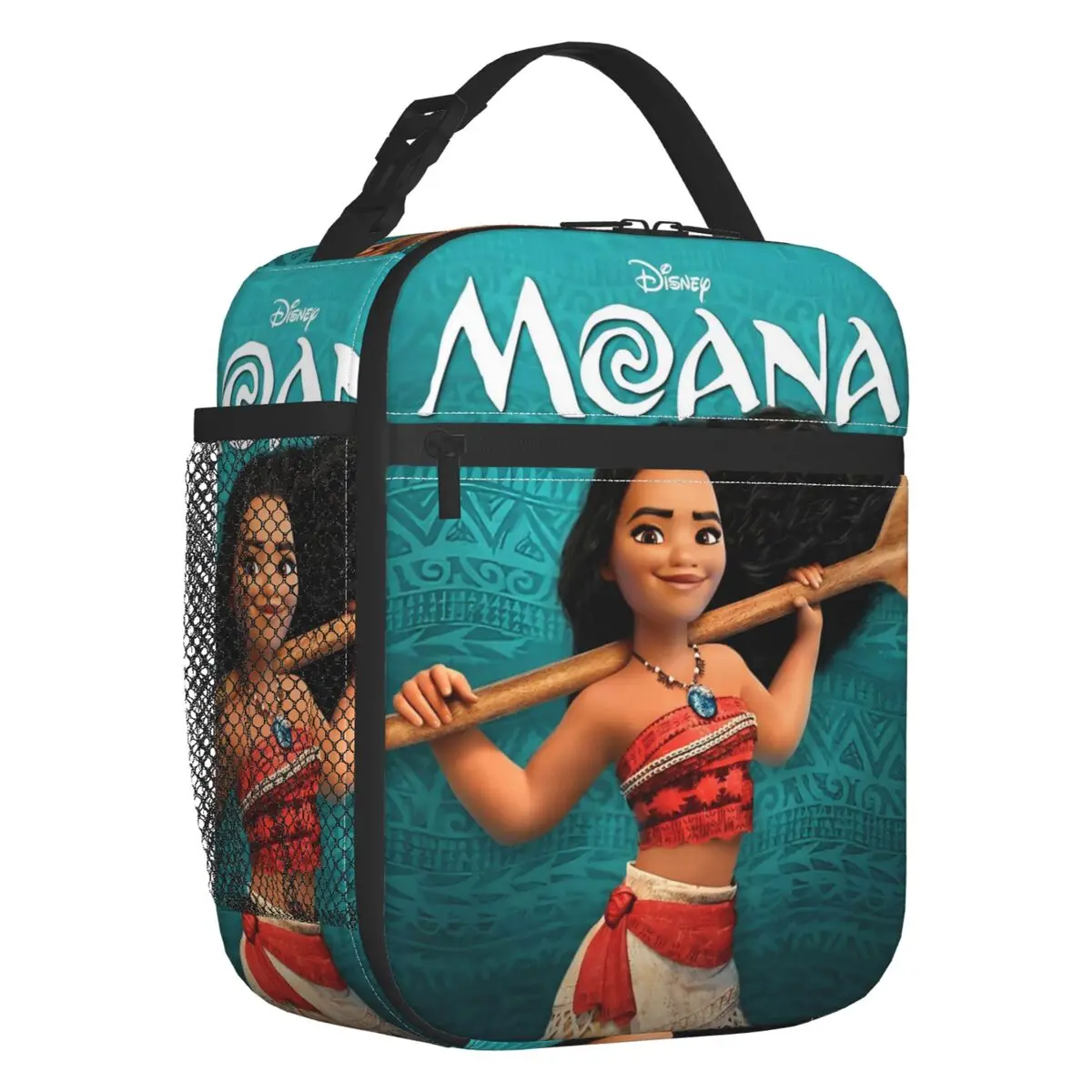 

Изолированная сумка для обеда Moana на заказ для женщин, герметичная модная мультяшная пленка, термохолодильник, ланч-бокс для офиса, пикника, путешествий