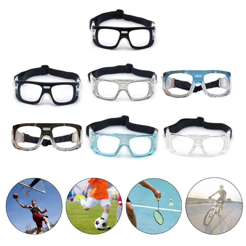 

Professional Sports Goggles Adult Protective Safety Goggles Basketball Glasses for Men Women with Adjustable Straps G99D