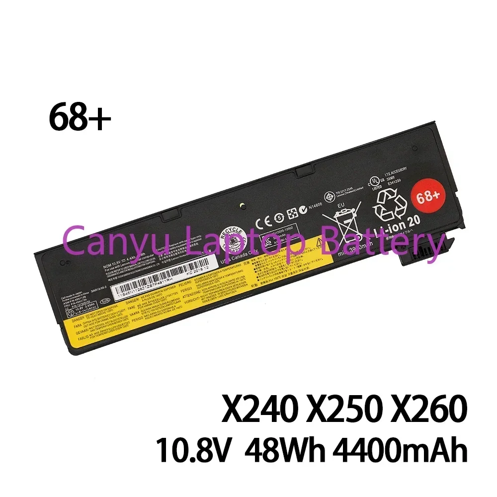 for Lenovo Thinkpad X240 X270 X260 X240S X250 T450 T470P T450S T440S K2450 W550S 45N1136 45N1738 L460 10.8V 48Wh Laptop battery