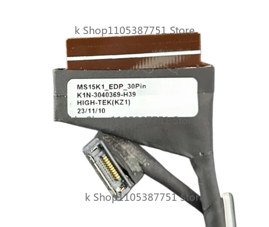 New Laptop Built-in screen cable for MSI MS-15K1 Cyborg 15 K1N-3040369-H39 30PIN
