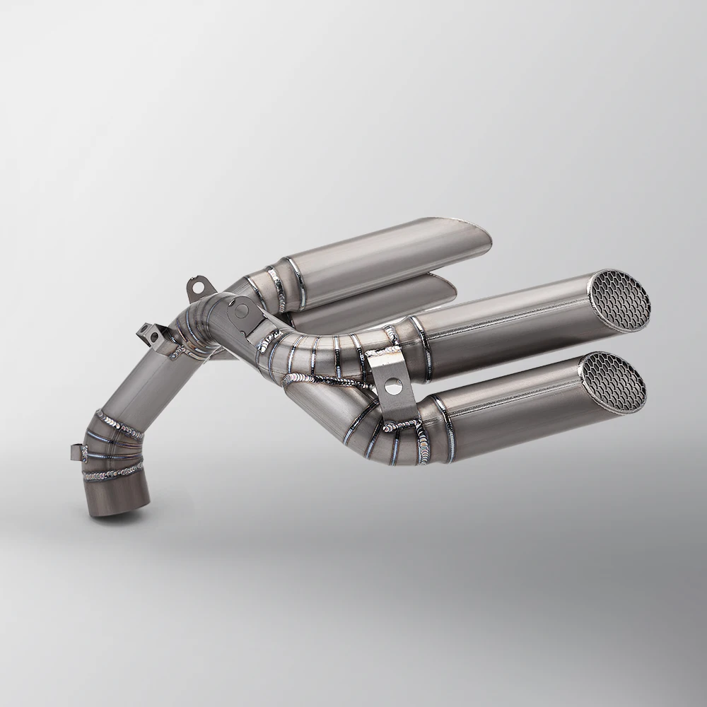 

Titanium Exhaust System for MV Agusta Brutale 1000 (2019-2025) High Performance 4-Outlet Slip-On Muffler