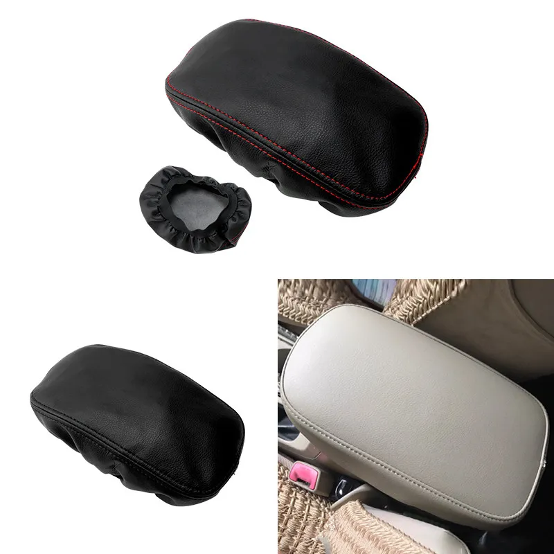 For Toyota Corolla 2007 2008 2009 2010 2011 2012 2013 Microfiber Leather Car Interior Center Control Armrest Box Pad Cover Trim