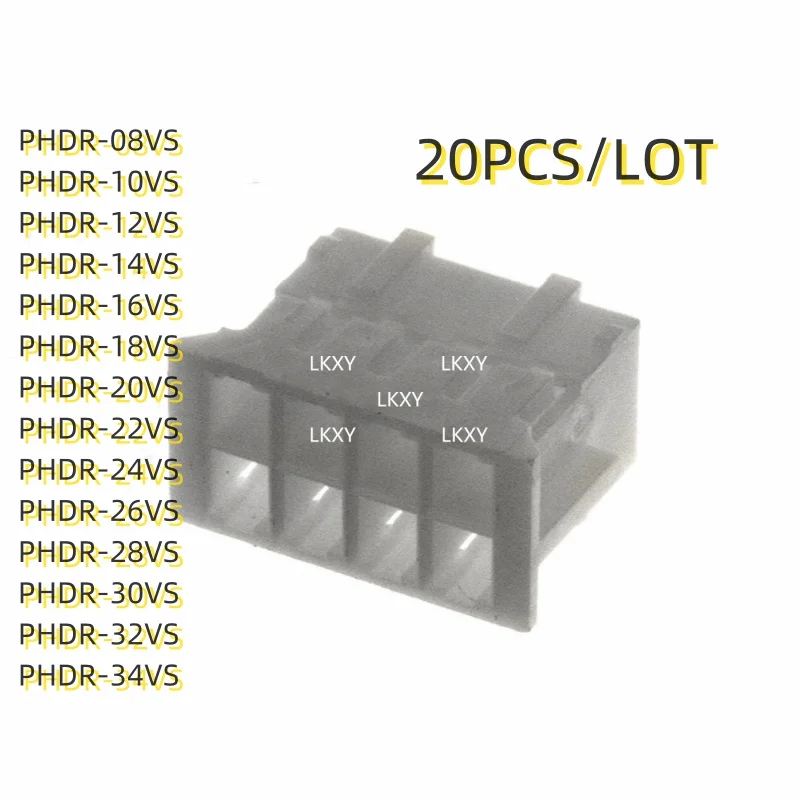 20pcs/lot Receptacle 2.00MM PHDR-08VS PHDR-08/10/12/14/16/18/20/22/24/26/28//30/32/34VS