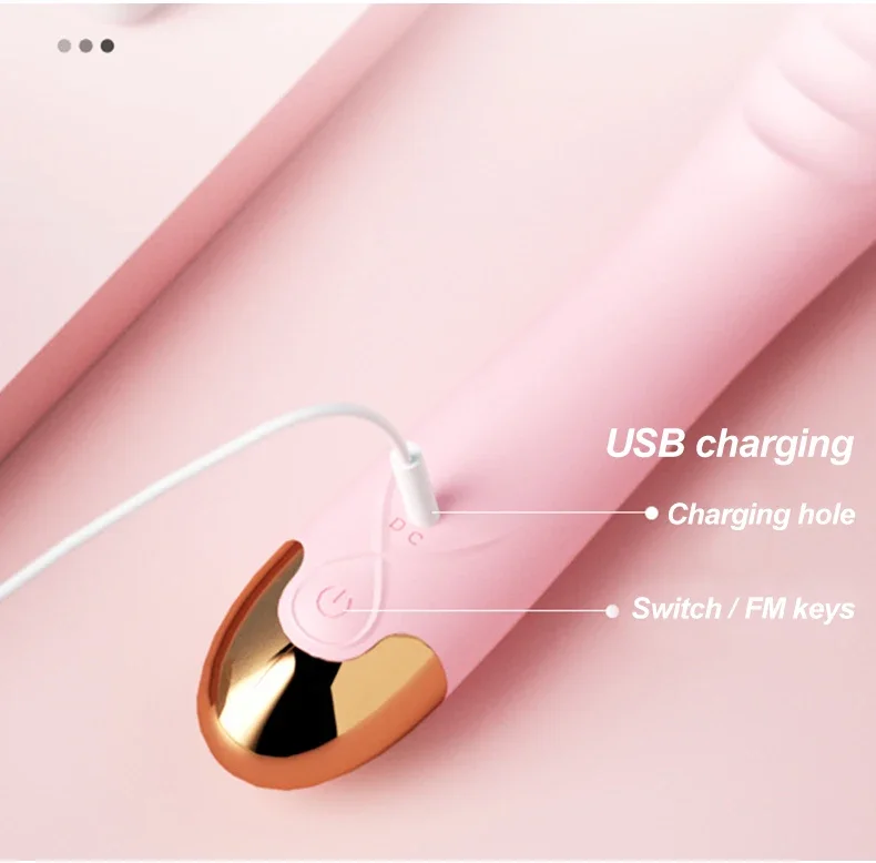 360degree rotation dildo 10 vibration mode USB rechargeable life waterproof Skin-like vibrator LILO