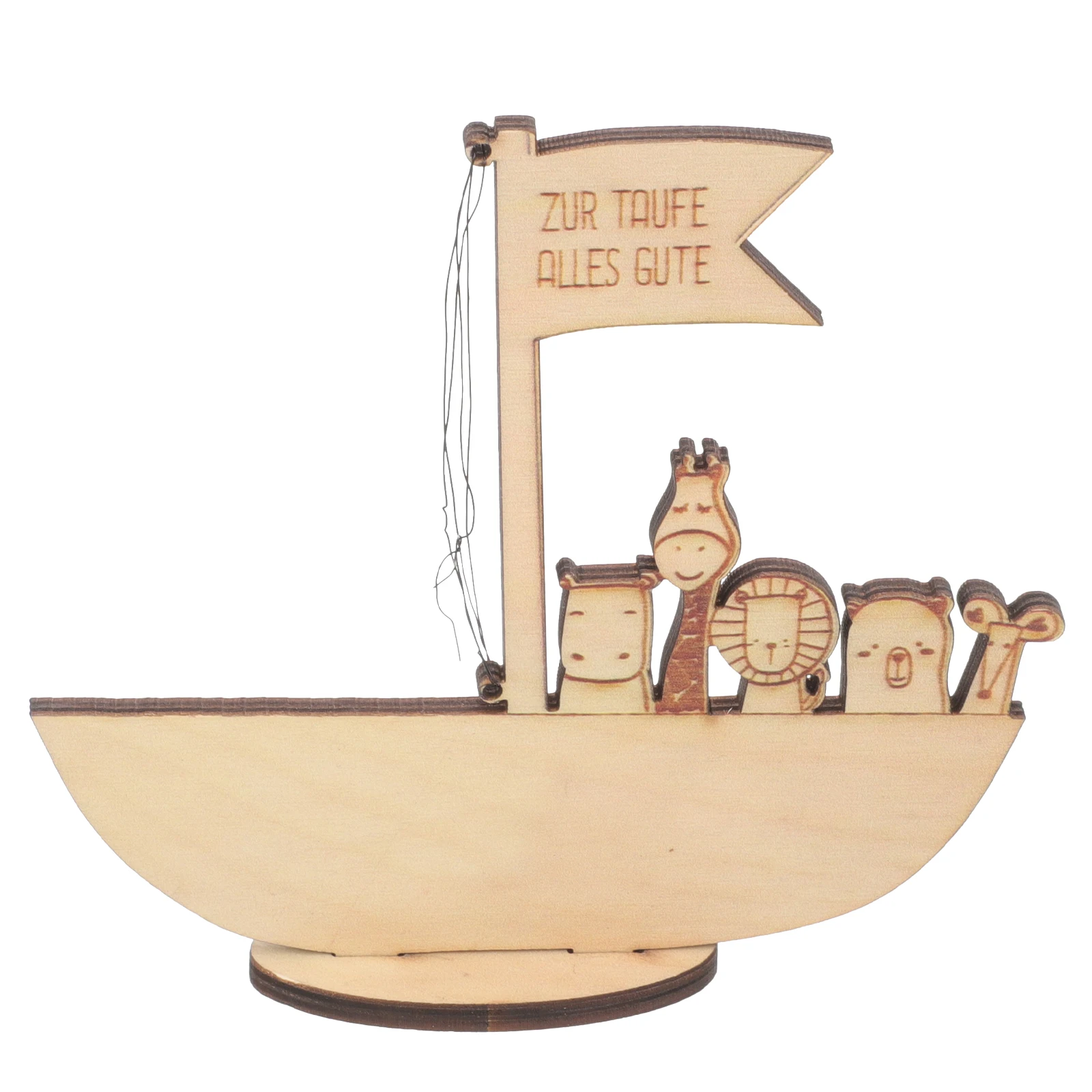 

Wooden Decoration Money Clip Baptism Gift Birthday Keepsake Christening Favor Wood Ornament