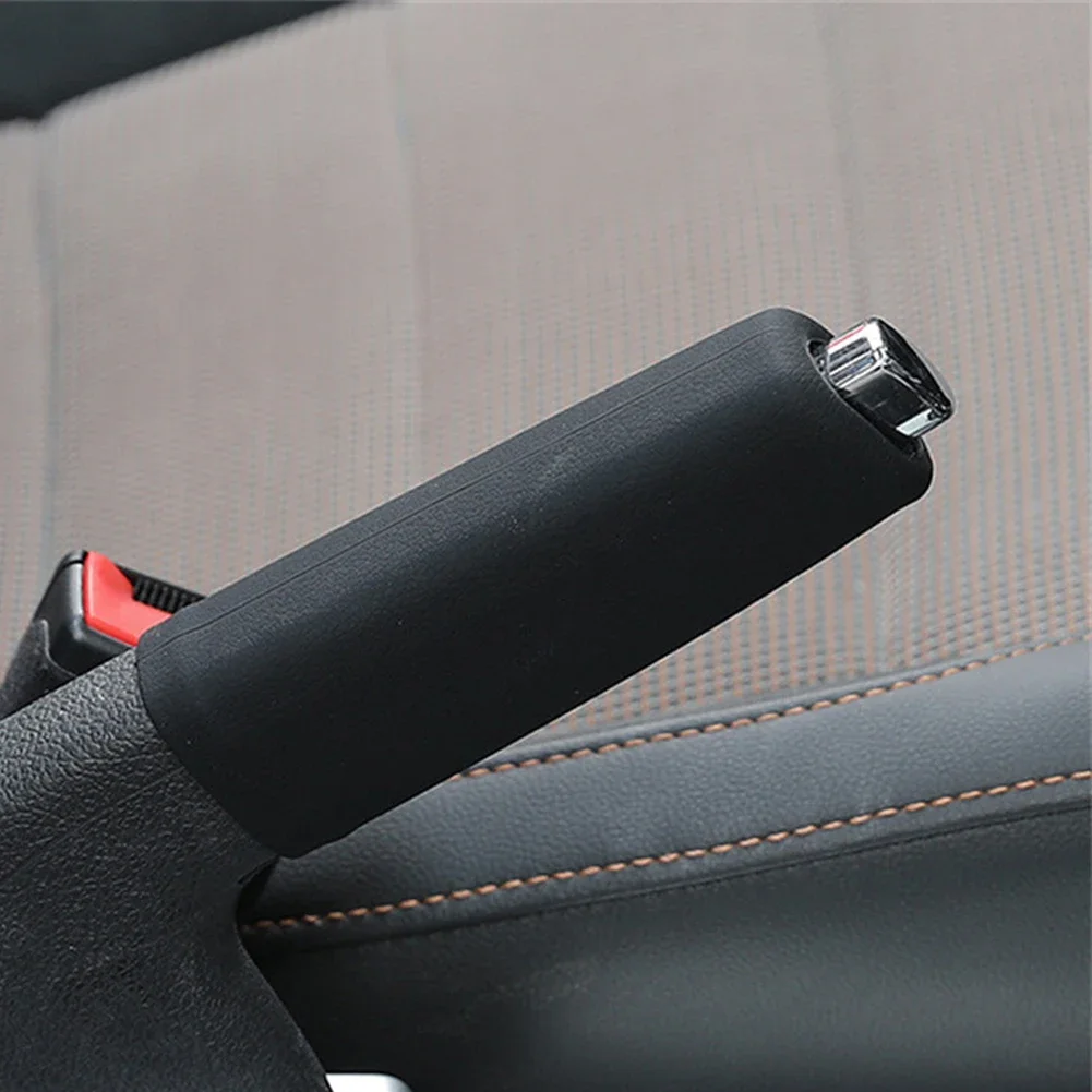 Car Handbrake Anti-slip Cover Tools Parking Silicone Gel Hand Brake Cover 12.3 Cm / 4.84 In Anti Slip Auto Brand New