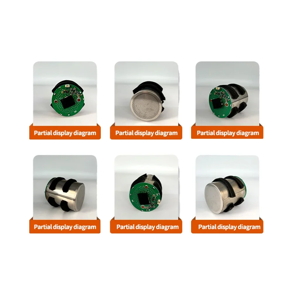 AIKESI RM-75 Digital Home Radon Detector Senseor Battery Operated Bq/m3 Pci/l Radon Monitor Gas Sensor Industrial Usage UART