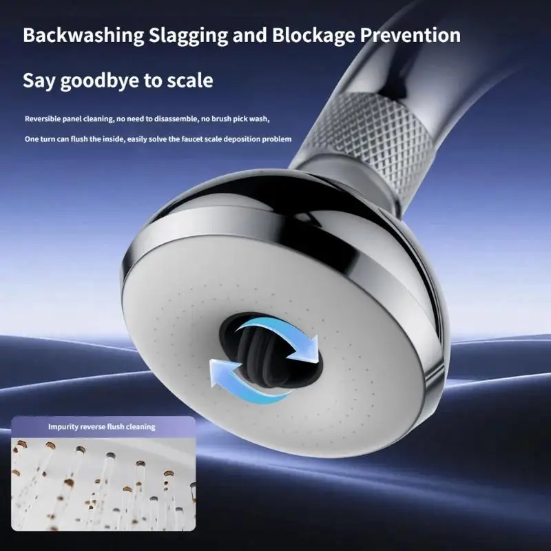 

652F Fly Saucers Tap Nozzle with Roate Designs & Bubble Flows for Cleaning Use