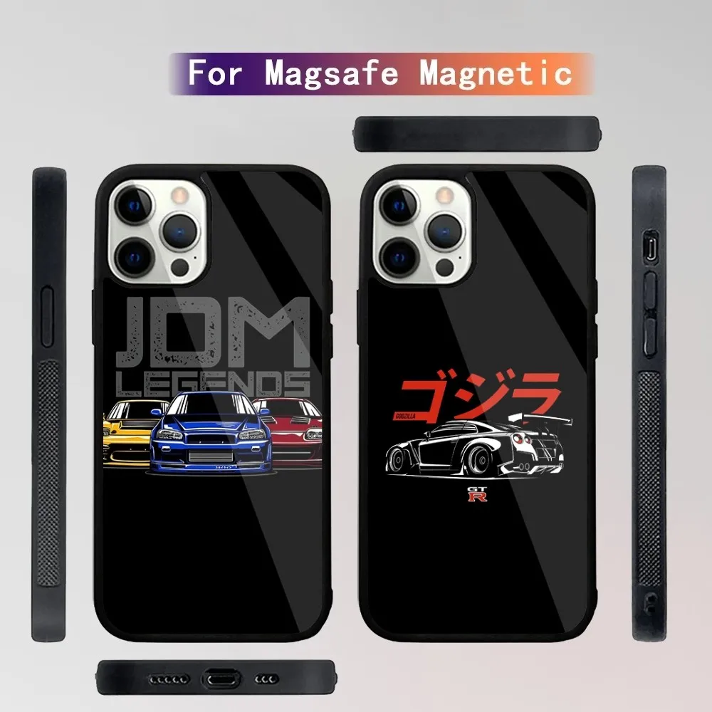 

RX7 JDM Legends Cars Phone Case For iPhone 15,14,13,12,11,Plus,Pro,Max Mini Magsafe Magnetic Wireless Charging