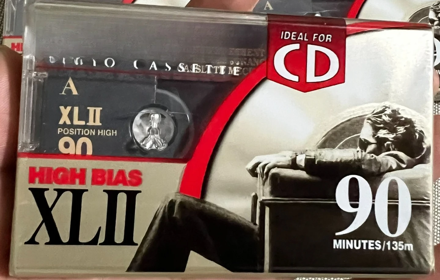 New and unopened blank tape for maxell XLII class II