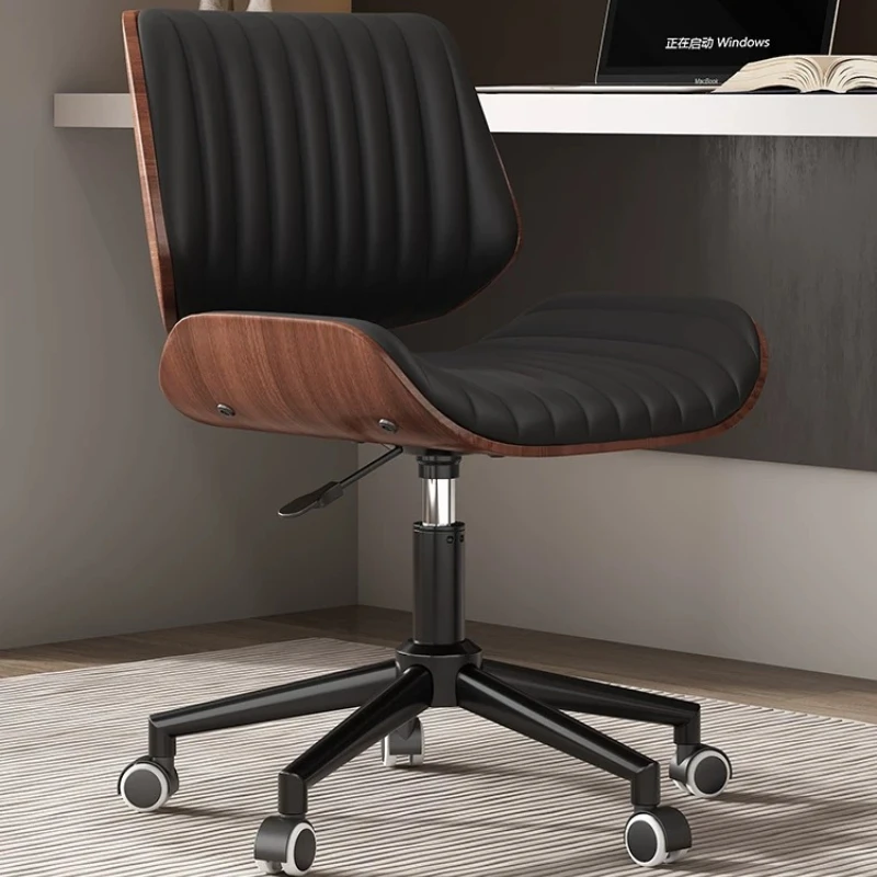 Ergonomic Swivel Designer Office Chair High Back Luxury Rolling Office Chair Bedroom Accent Cadeiras De Escritorio Furniture