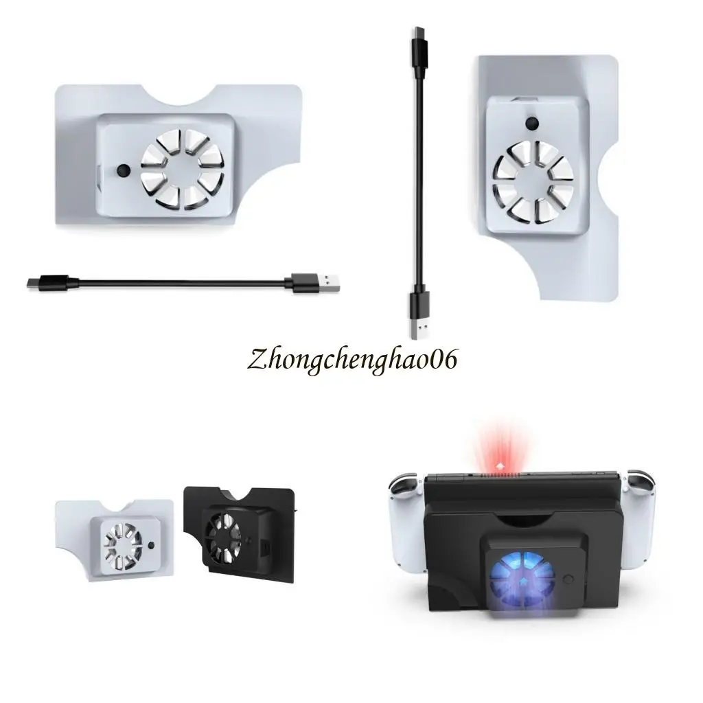Game Console Docking Base Quick Cooling Heat Radiator for SW Host 601F