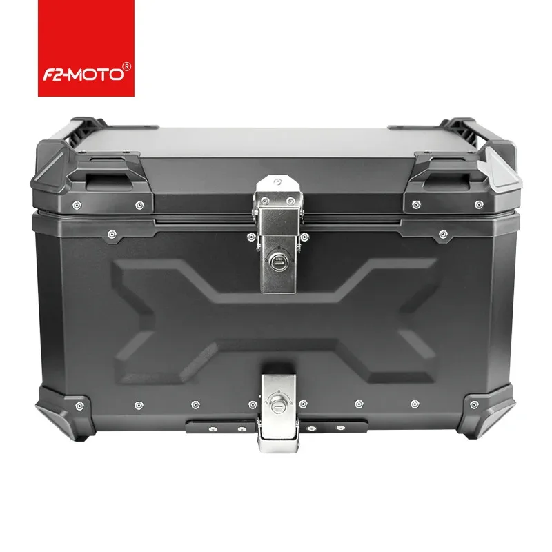 

100L Silver+Black X Den F2-MOTO Alu Delivery Top Box Motorcycle Case