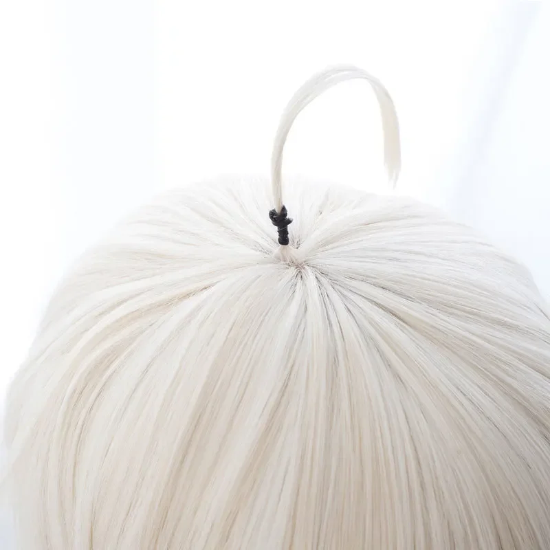 Fate/Grand Order Okita Souji Cosplay Wig for Women 120cm Long Straight Heat Resistant Synthetic Hair Majin Saber Wig Anime Beige