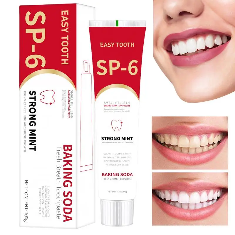 SP-6 Probiotic Toothpaste Whiten Tooth Remove Plaque Stains Oral Hygiene Clean Fresh Breath Protect Gum Teeth Care Products 2024