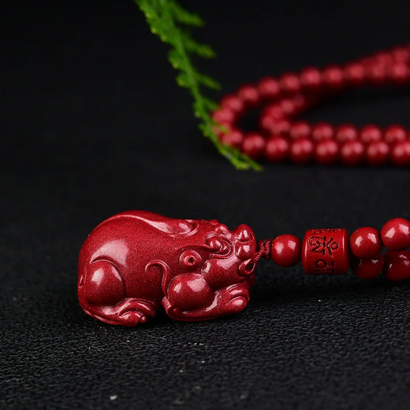 High Content Hanging Ornament Men And Women Large Pixiu Bead Chain Pendant