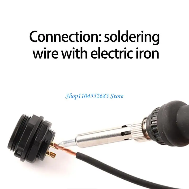 Y6GD SP20W Male Female Plug Socket Aviation Cable Connector Easy to Install