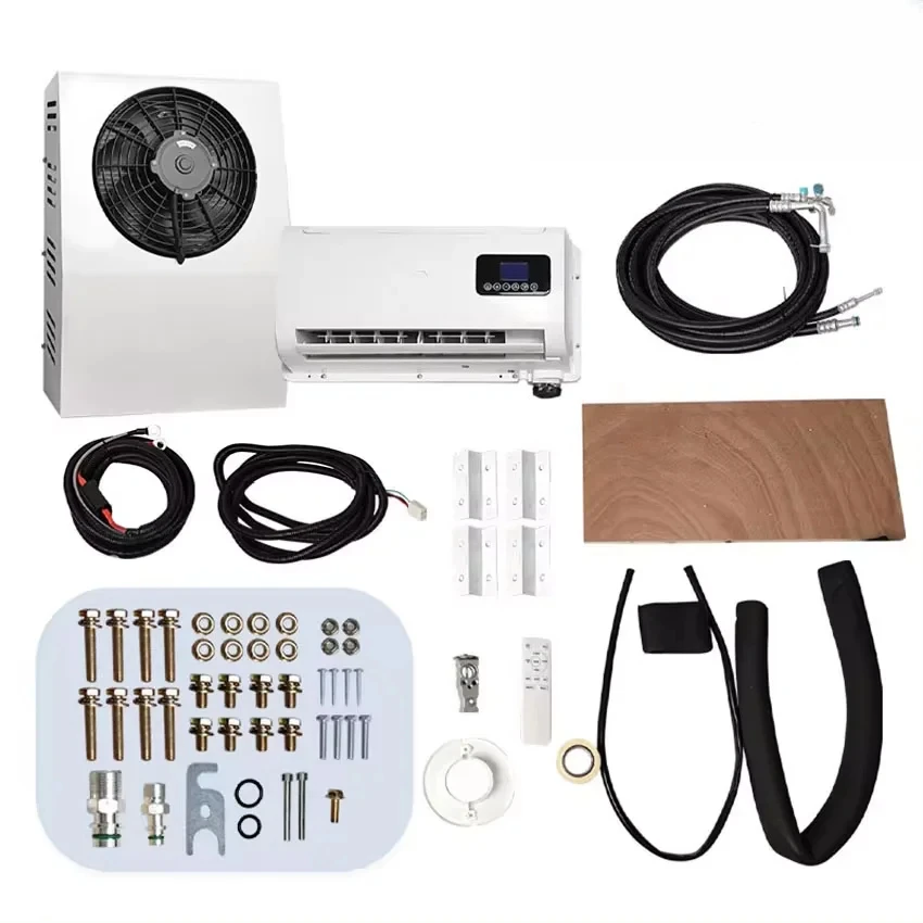 12V Vertical Split Parking Air Conditioner for RVs and Trucks