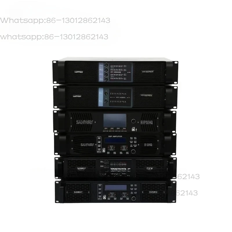 D20KQ FP20000Q Sanway 4 Channels DSP Power Amplifier Professional view 3