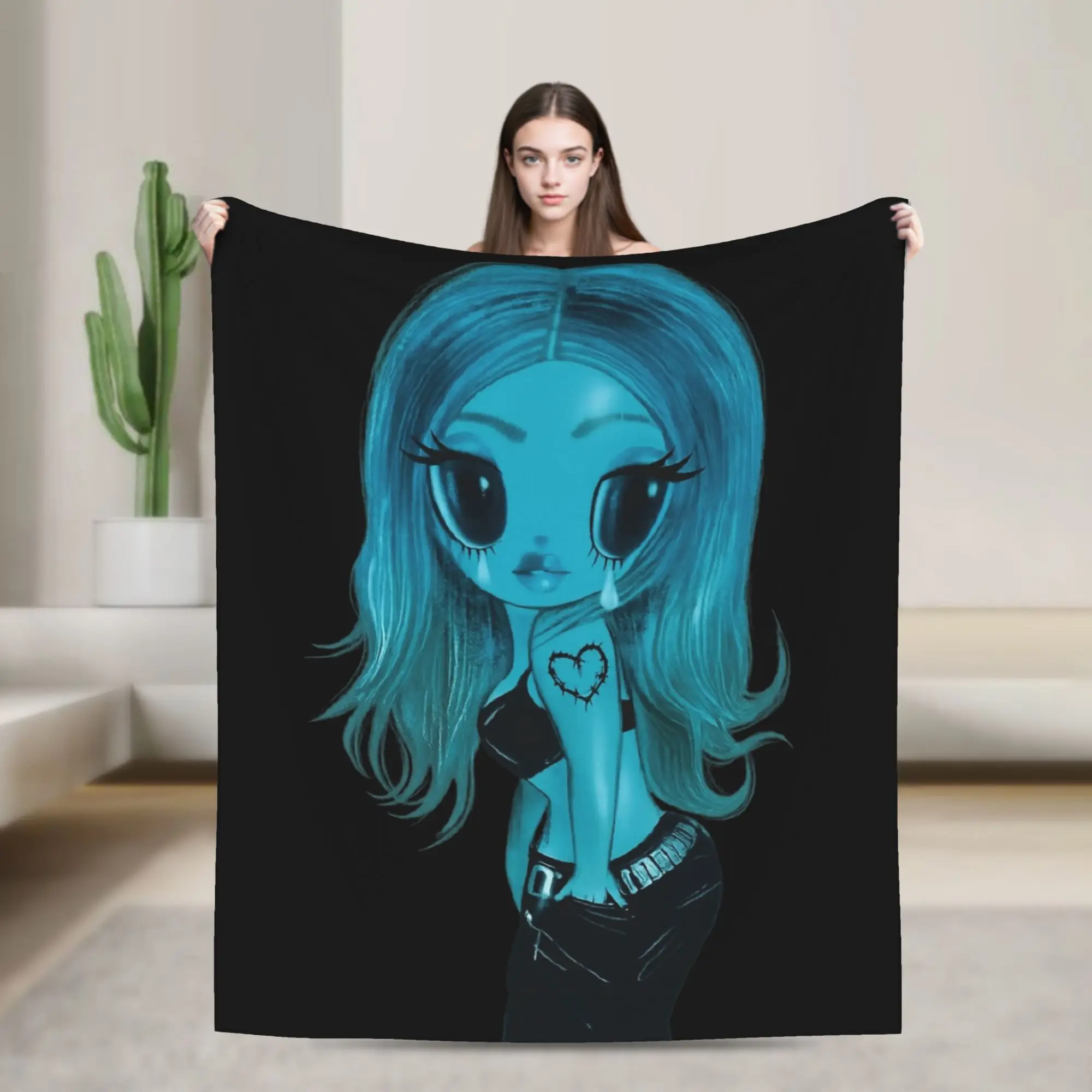 K-Karoled G NMADST New Album Blanket Multiple Sizes Cozy and Lightweight  Throw Blankets for Sofa Couch and Bed