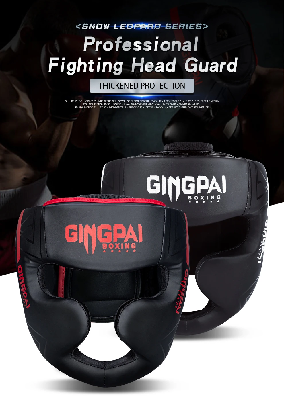 Kickboxhelm Karate Muay Thai Guantes De Boxeo Free Fight Kopfbedeckung MMA Kopfschutz Sanda Training Erwachsene Kinder Ausrüstung – Detail 3