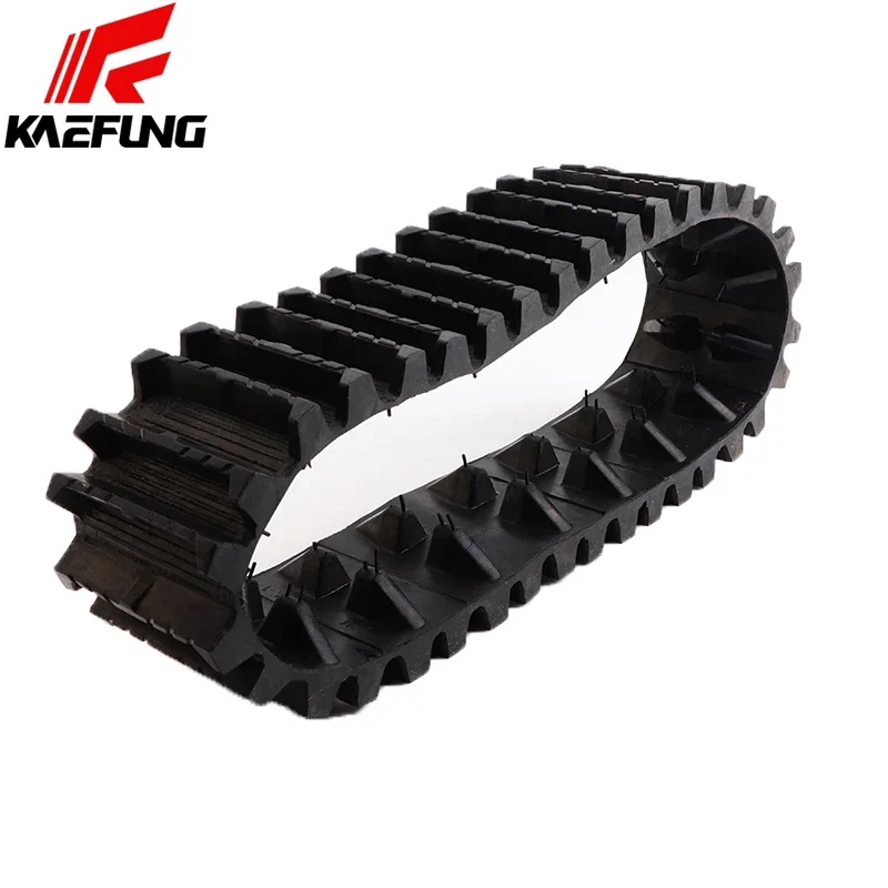 Rubber Track Caterpillar Tracks for ATV/UTV/Go Kart/Buggy/Snowmobile - Snow Blower & Dirt Bike Wheels Accessories