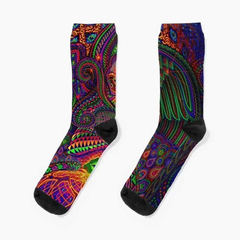 The God Source Socks funny sock crazy bright garter Run Socks For Man Women's
