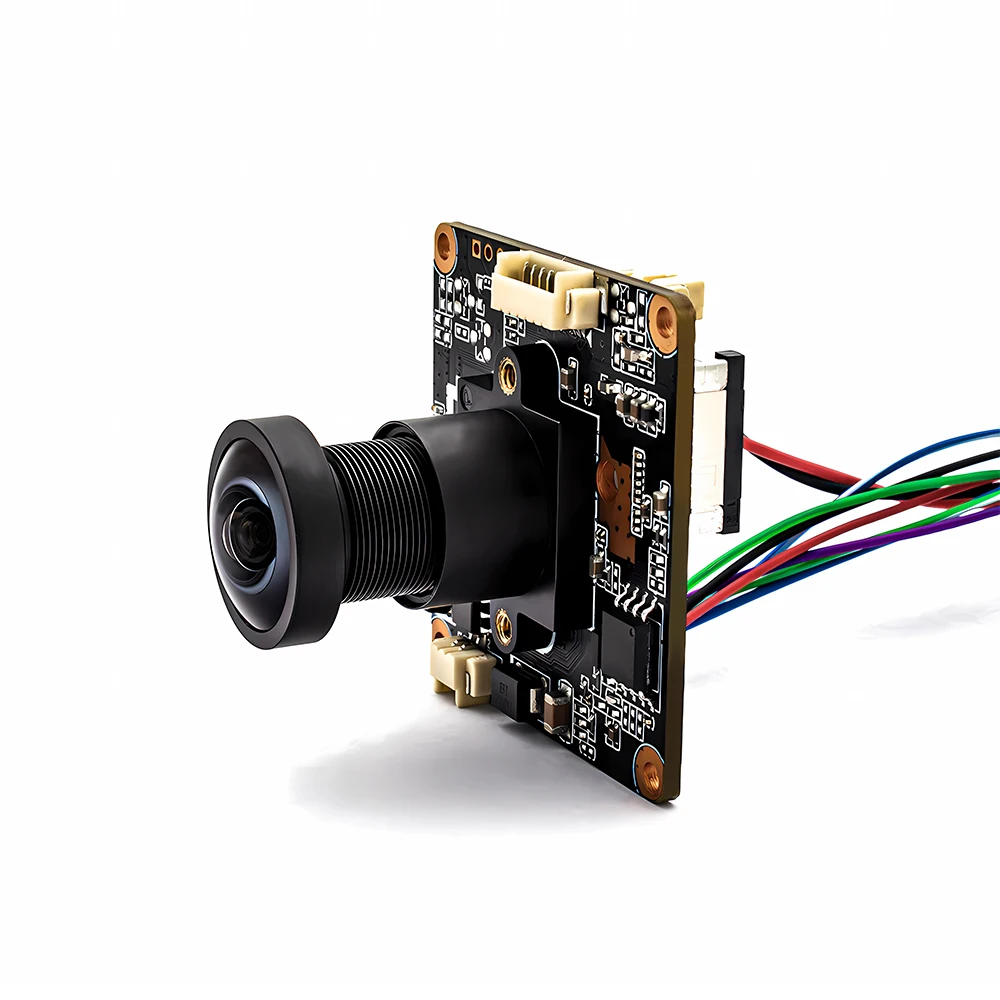 WGWK IP Camera Board IMX307 3MP Ultra Low illumination With 2.35mm 143° Wide Angle Onvif H.265 RTSP POE Security Webcam Module