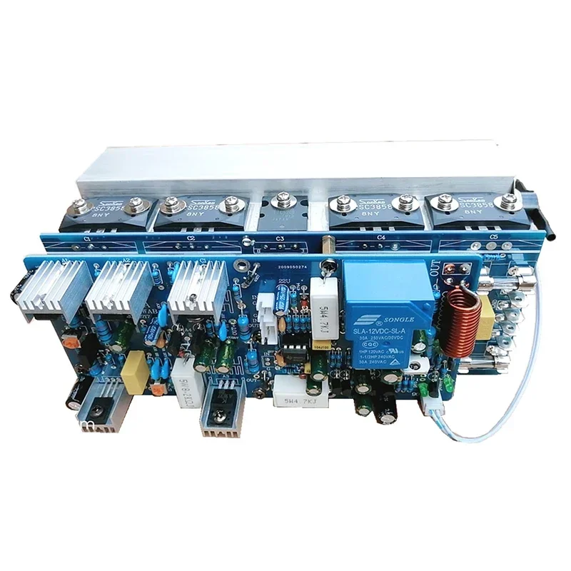 Mono 700W High Power 2SA1494 2SC3858 + TTA1943 TTC5200 Audio Tube Home Fever HIFI Audio Verstärkerplatine mit Kühler