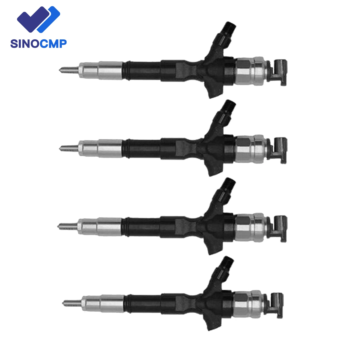 

4pcs Diesel Fuel Injector 23670-30400 23670-0L090 23670-39365 295050-0460 295050-0461 295050-0180 for Toyota Hilux 1KD 2KD