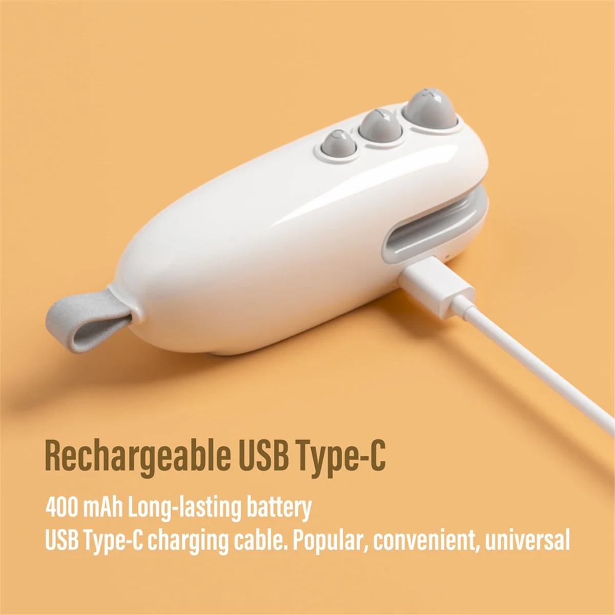 Mini Bag Sealer, Rechargeable Bag Sealer, Handheld Heat Sealer Machine with Magnetic, Portable Bag Sealer Heat Seal