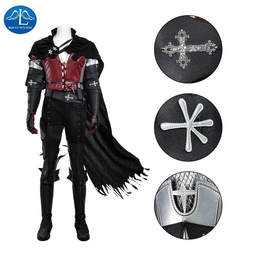 

Final Fantasy XVI Clive Rosfield Cosplay Costume FF16 Clive Rosfield Cosplay Battle Adult Full Set Halloween Carnival Party