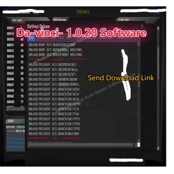 Davinci 1.0.28 Software, Fix Diagnostics, activate unlimited use, easy to operate, contains video tutorials, works in Windows 7/