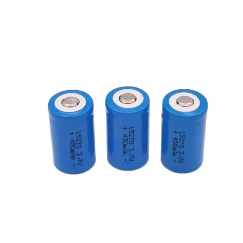 3pcs/lot ICR 15270 450mAh 3.7V Rechargeable Lithium Battery Pack