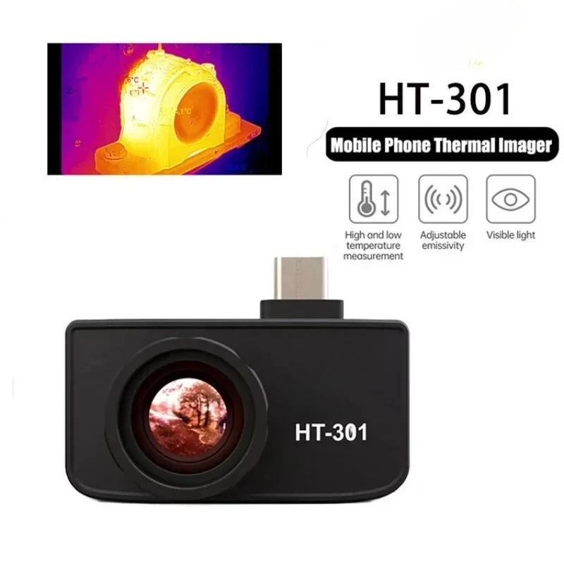 New HT-301 Resolution 384*288  HTI  USB Thermal Imager Imaging camer for Android Cell Phone Thermal camer