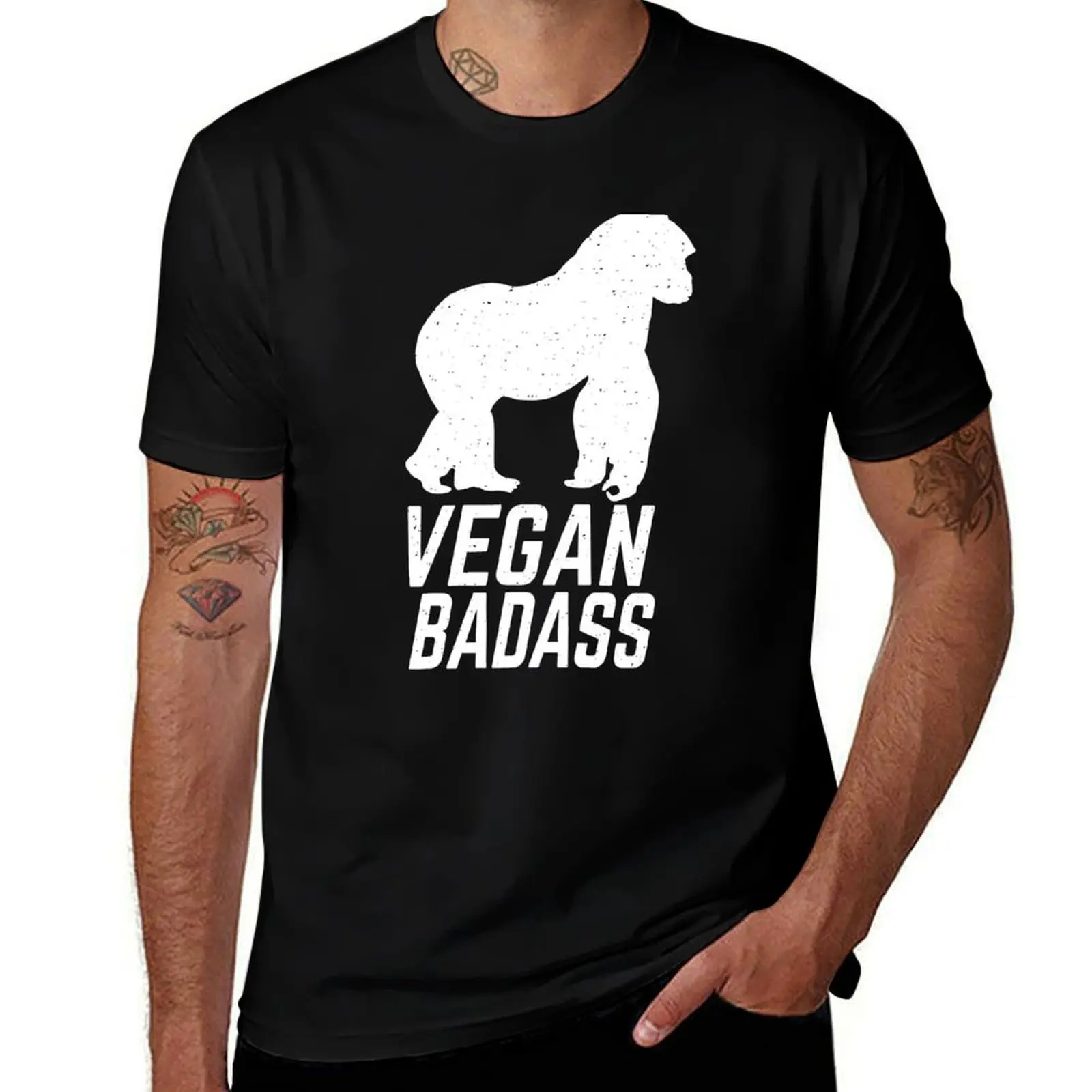 gorilla - vegan badass T-Shirt Outdoor Activity Sports T-Shirt