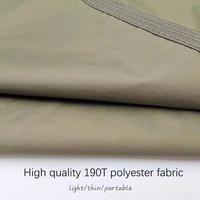 Lona parasol con revestimiento plateado resistente al agua, ideal para acampar al aire libre, hacer barbacoas y picnics. Disponible en varios tamaños, desde 3x3 hasta 4x5.