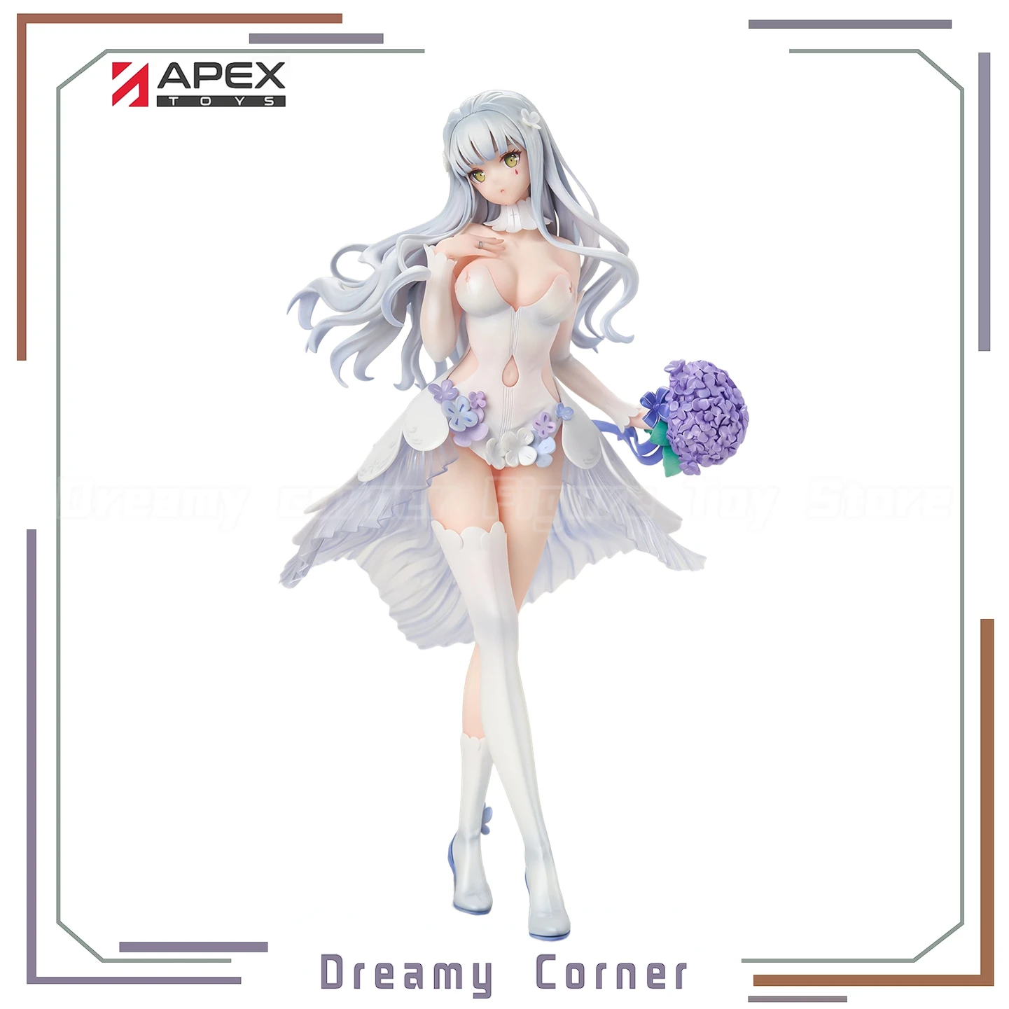 

【В наличии】Оригинальные игрушки APEX-TOYS Girls Frontline HK416 Yueyin Tongxin Ver, масштаб 1/7, фигурка, подарок, орнамент, модель игрушки