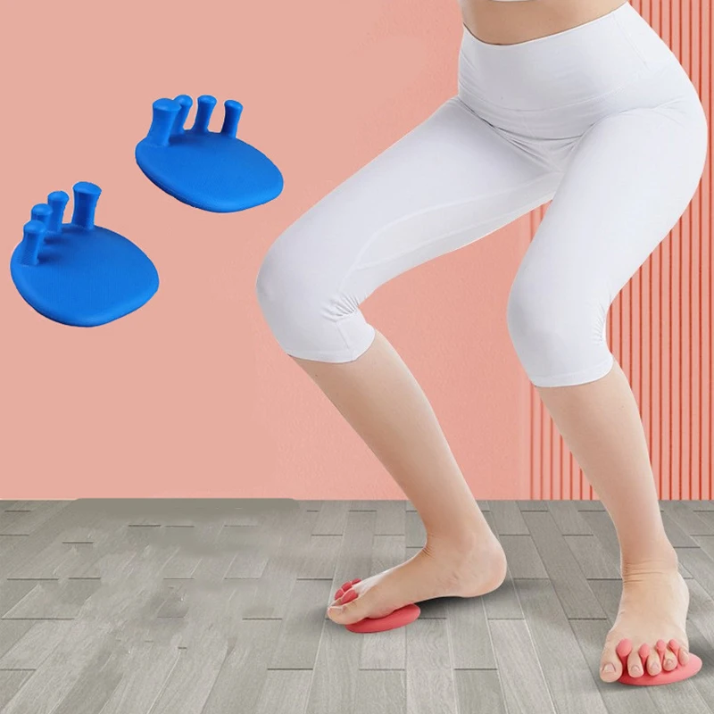 1 Paar Boog Voet Trainer Thuis Yoga Fitness Teen Plantaire Functie Sporter Duim Valgus Corrector Dunne Billen Verbeteren Benen vorm