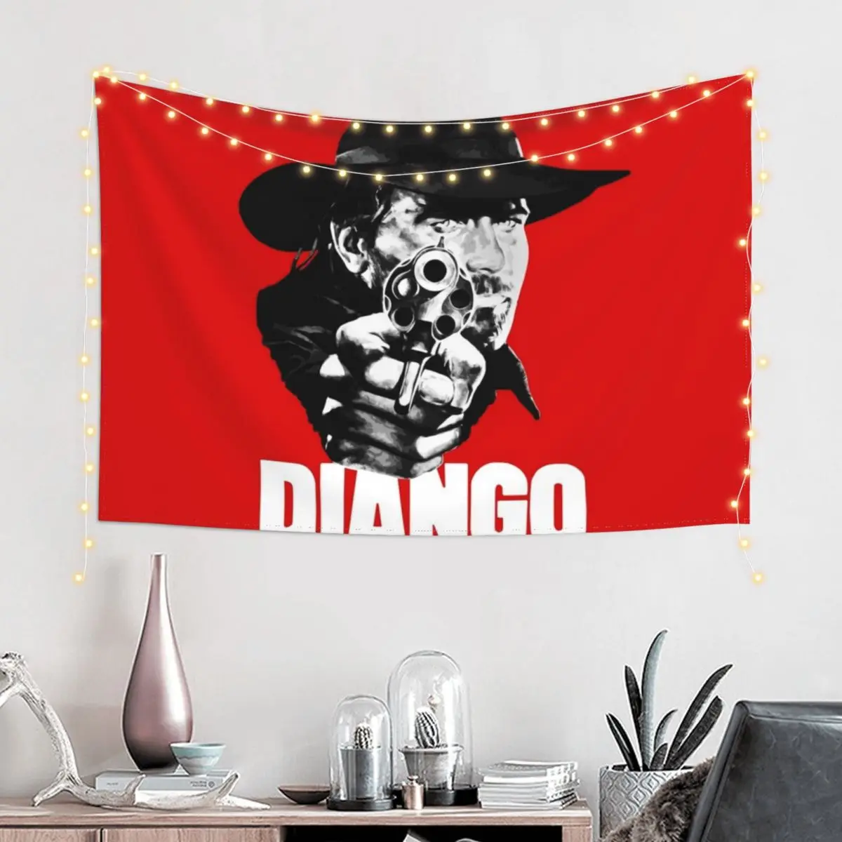 Django - Franco Nero Tapestry Christmas Decoration Cute Decor Tapestry