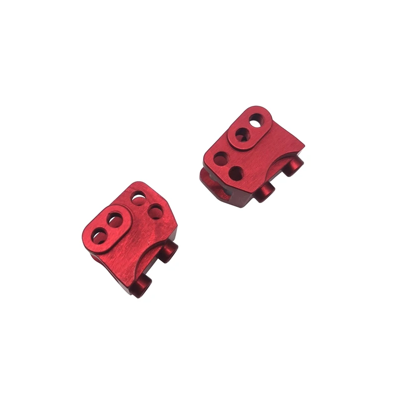 Soporte de enlace de choque inferior delantero y trasero de aluminio CNC, 2 uds., para RC 1/10 Rock Car Axial SCX10-II 90046 90047 AR44 eje