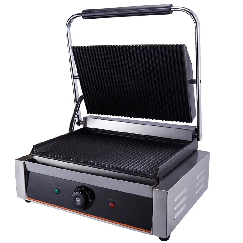 Supertise Snack food panini press grill /best quality panini grill sandwich maker /professional panini maker electric grill