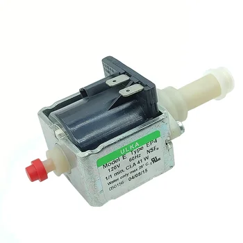 Italien ULKA EP4 Elektromagnetische Pumpe AC120V Kolbenpumpe Kaffeemaschine Wasserpumpe Kleiner Durchfluss Hochdruck Stabil Effluent