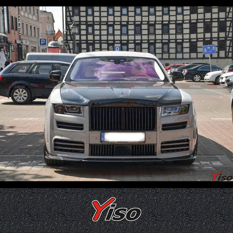 Suitable for new front bumper grille hood of the old Ghost the 4th generation msy V4 Aerodynamic kit