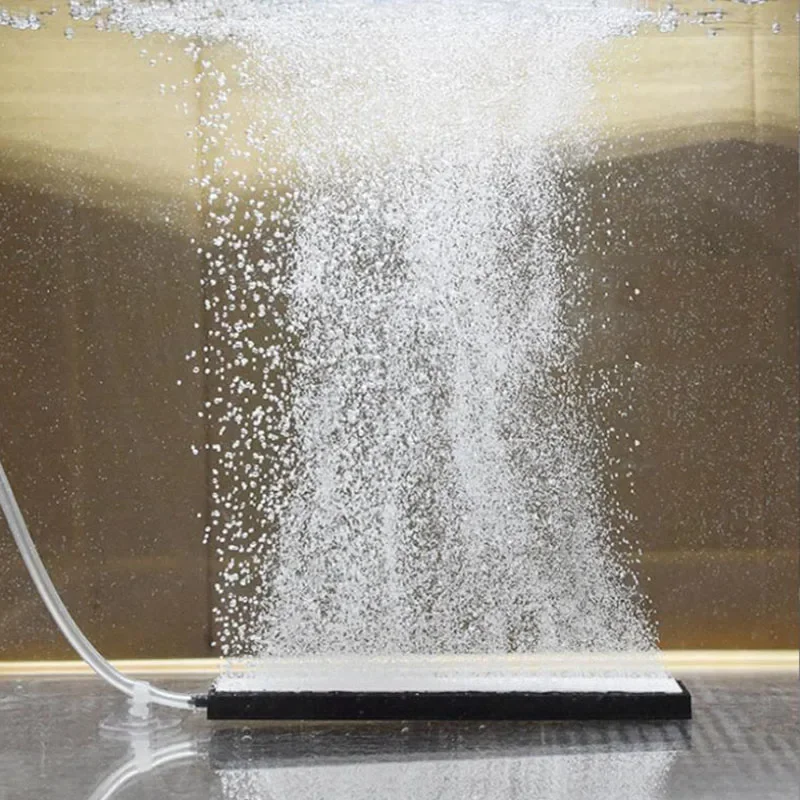 Wysokiej jakości 10-centymetrowa nano pompa powietrza do akwarium z piaskiem Pompa tlenowa do akwarium ze świeżym powietrzem Nano Bubble Bar Pompa napowietrzająca do akwarium — zdjęcie 5