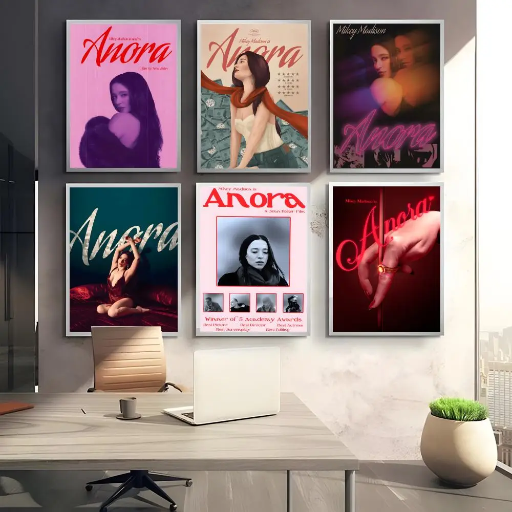 ملصق قماشي لفيلم الحب أنورا للخط: خالي من التجاعيد ومقاوم للماء ومتين لجميع الفضاء لتزيين الحائط #2