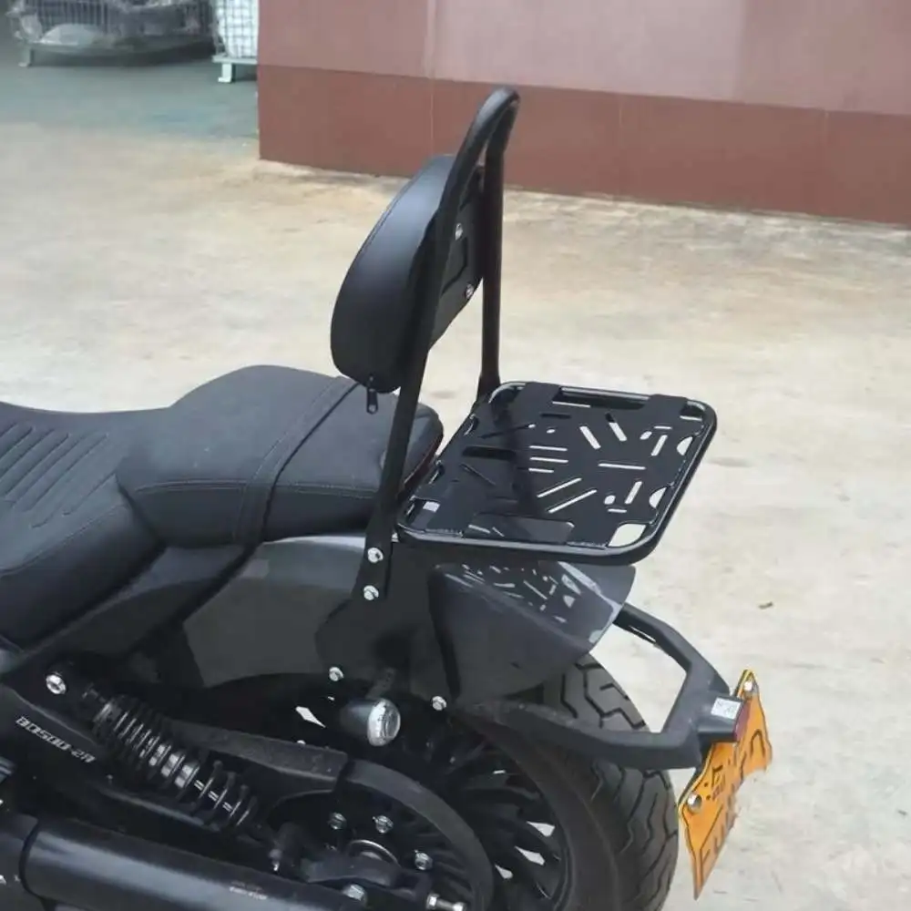 For Benda Dark Flag 500 Rear Rack with Integrated Backrest Soft Pad