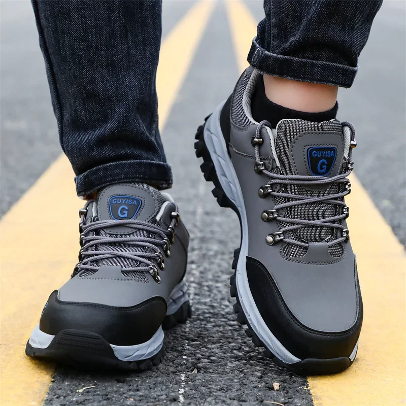 steel toe safety shoes men anti slip work shoes puncture proof male boots work safety sneakers comfortable work shoes for women