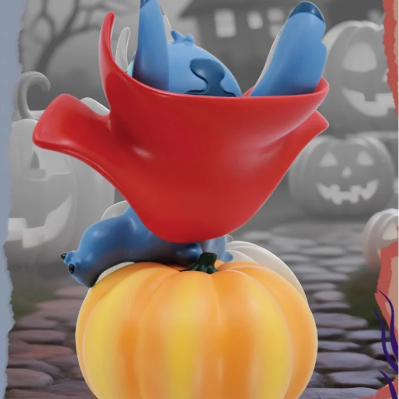 ฟิกเกอร์อนิเมะลิโล่แอนด์สติทช์ ฮาโลวีน ฟักทอง 140 มม. ของเล่นแอคชั่นฟิกเกอร์สำหรับเด็กผู้ชาย ชุดประกอบโมเดล ของสะสม ของขวัญ